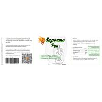 Supremo Liposomal Pqq, CoQ10, Pycnogenol & Vitamin C